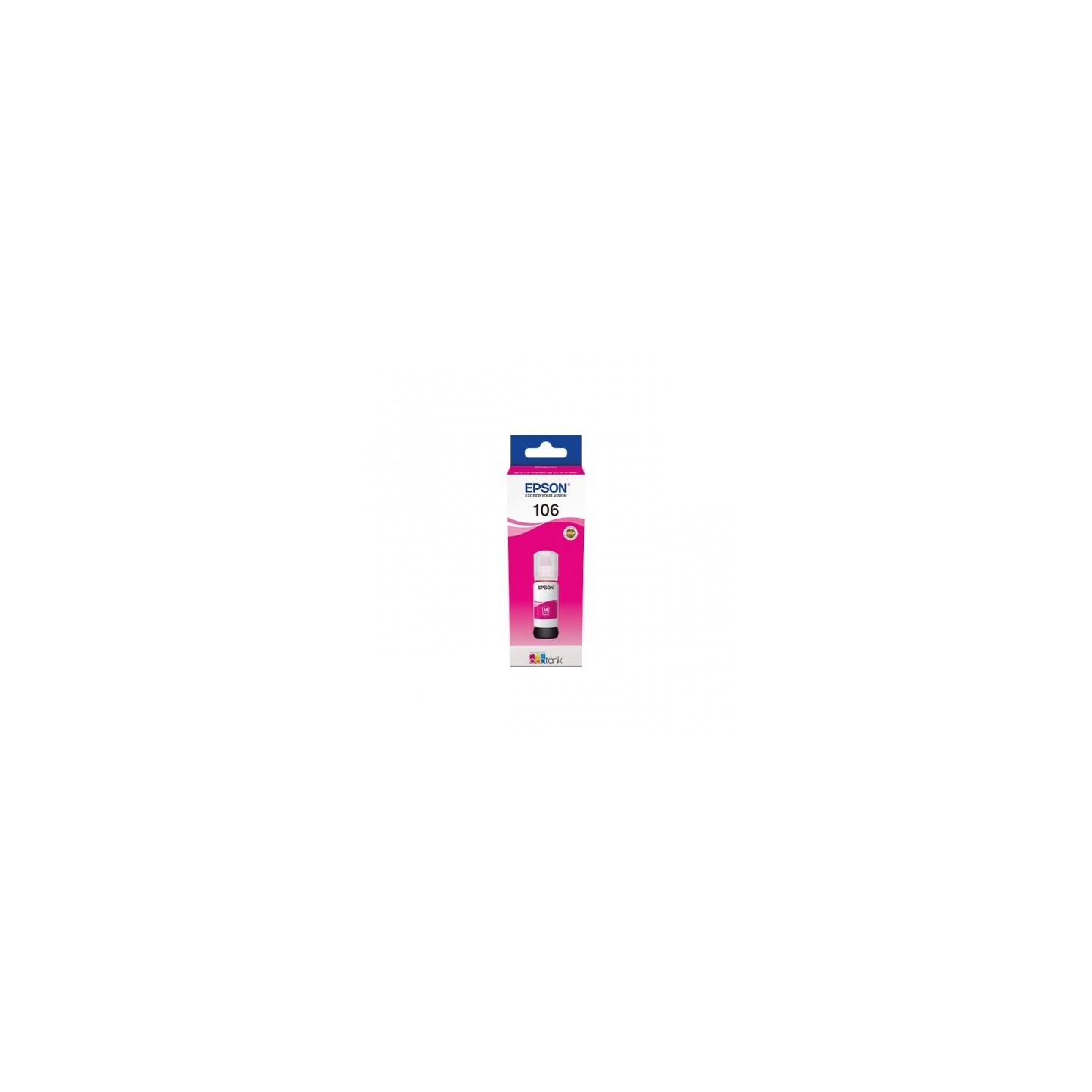 Epson 106 - Flacon d'encre authentique C13T00R340, T106 - Magenta