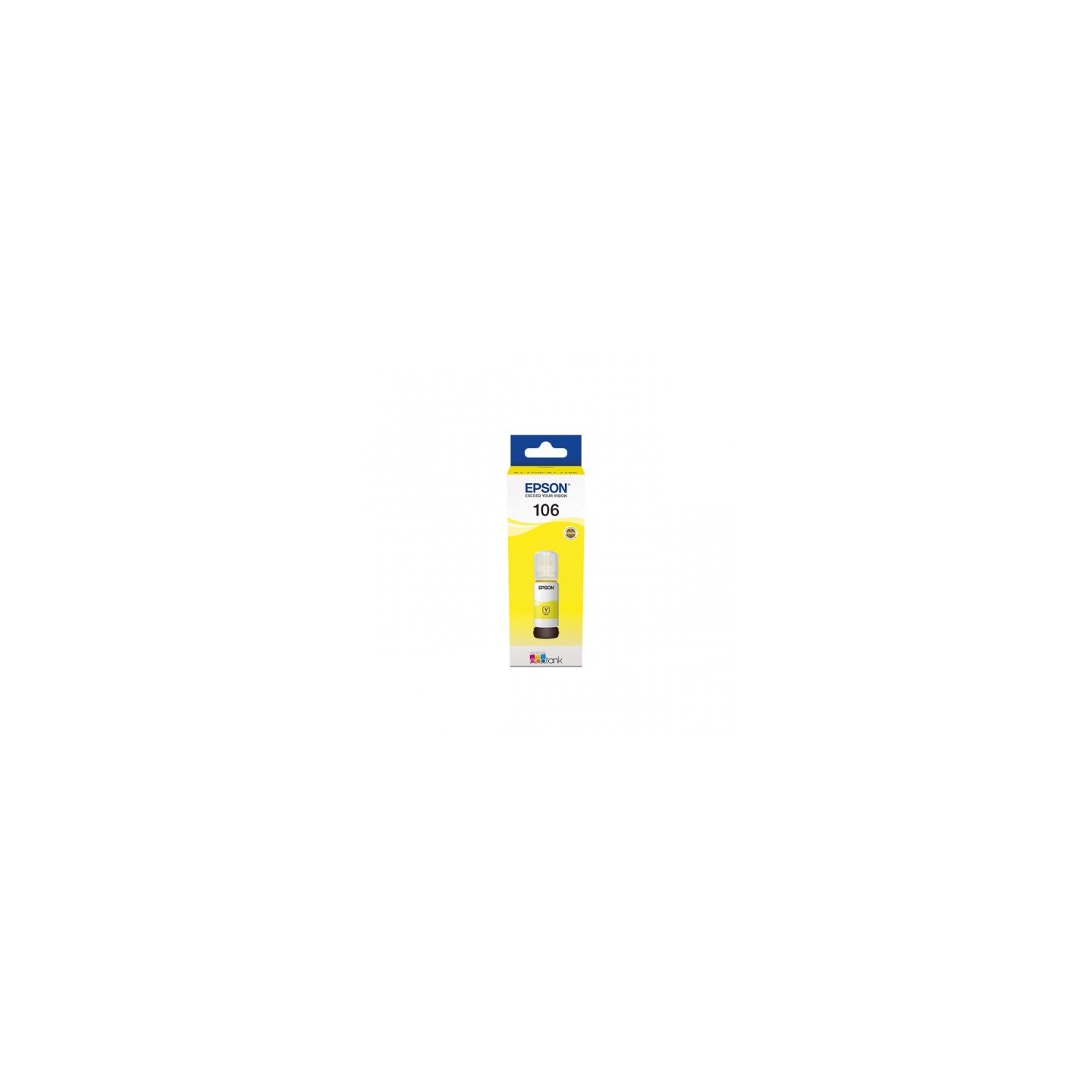 Epson 106 - Flacon d'encre authentique C13T00R440, T106 - Yellow
