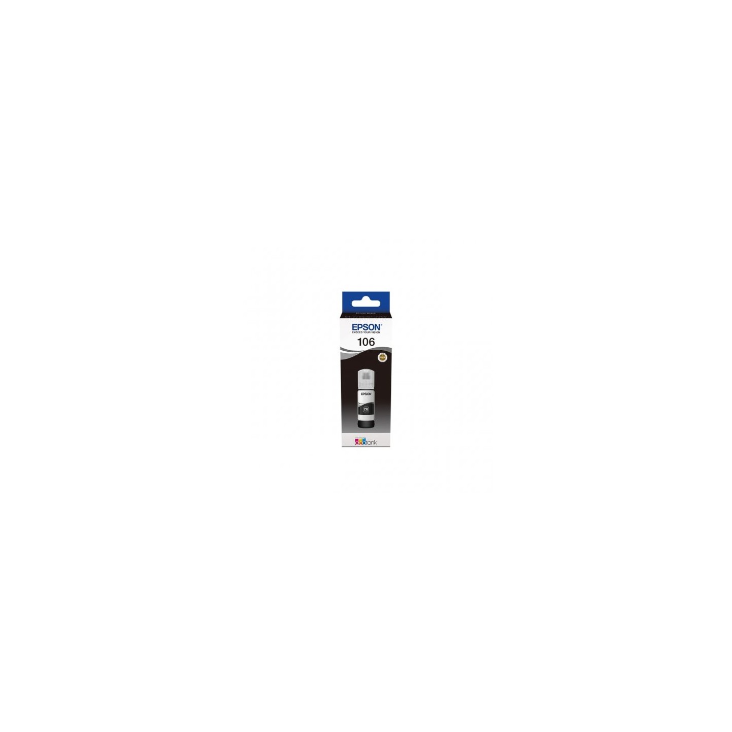Epson 106 - Flacon d'encre authentique C13T00R140, T106 - Photo Black
