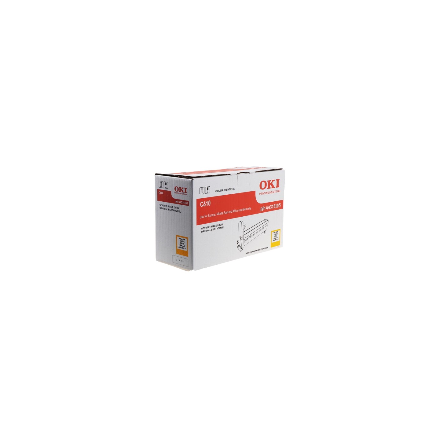 OKI 610 - Tambour authentique 44315105 - Yellow