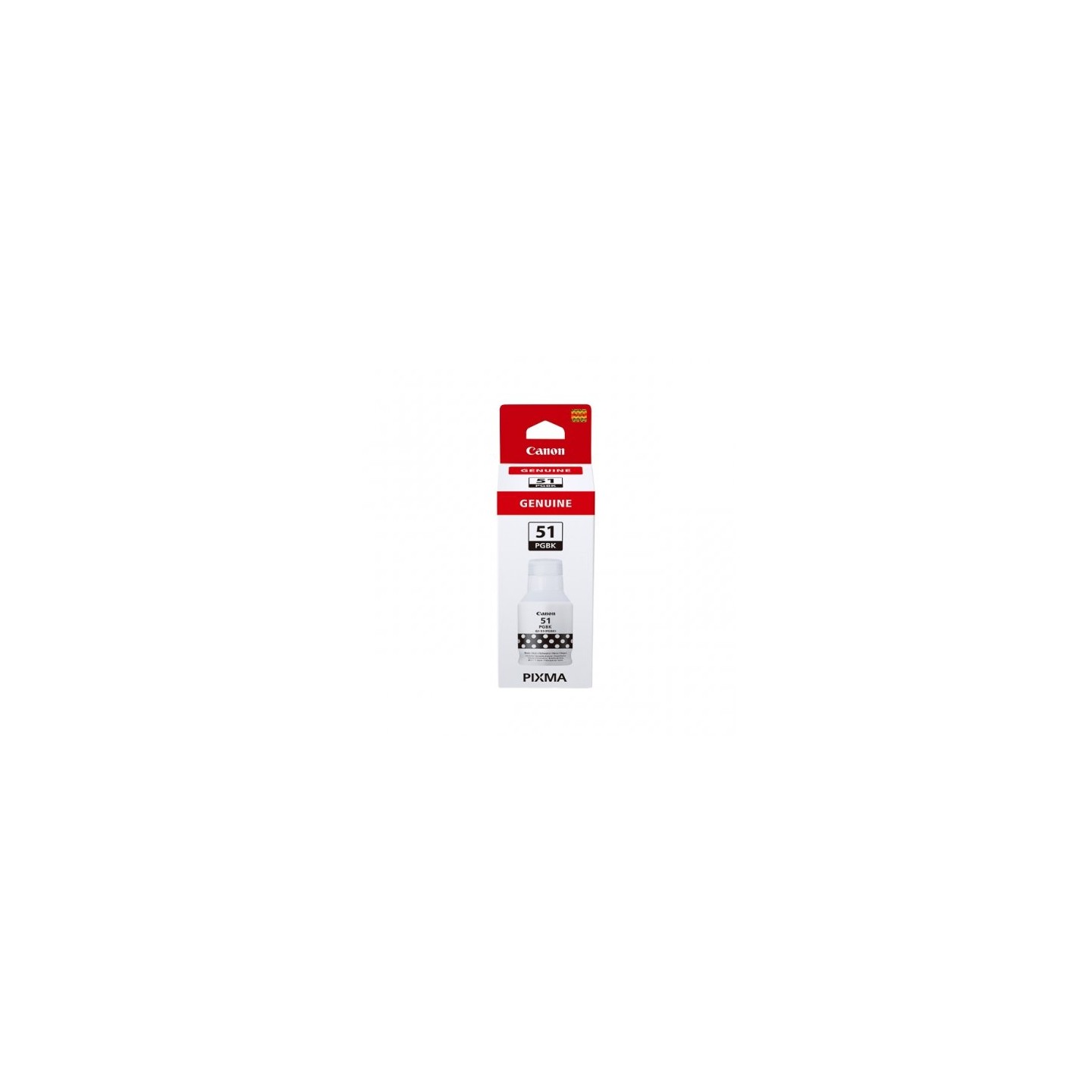 Canon 51 - Flacon d'encre authentique GI-51, 4529C001 - Black