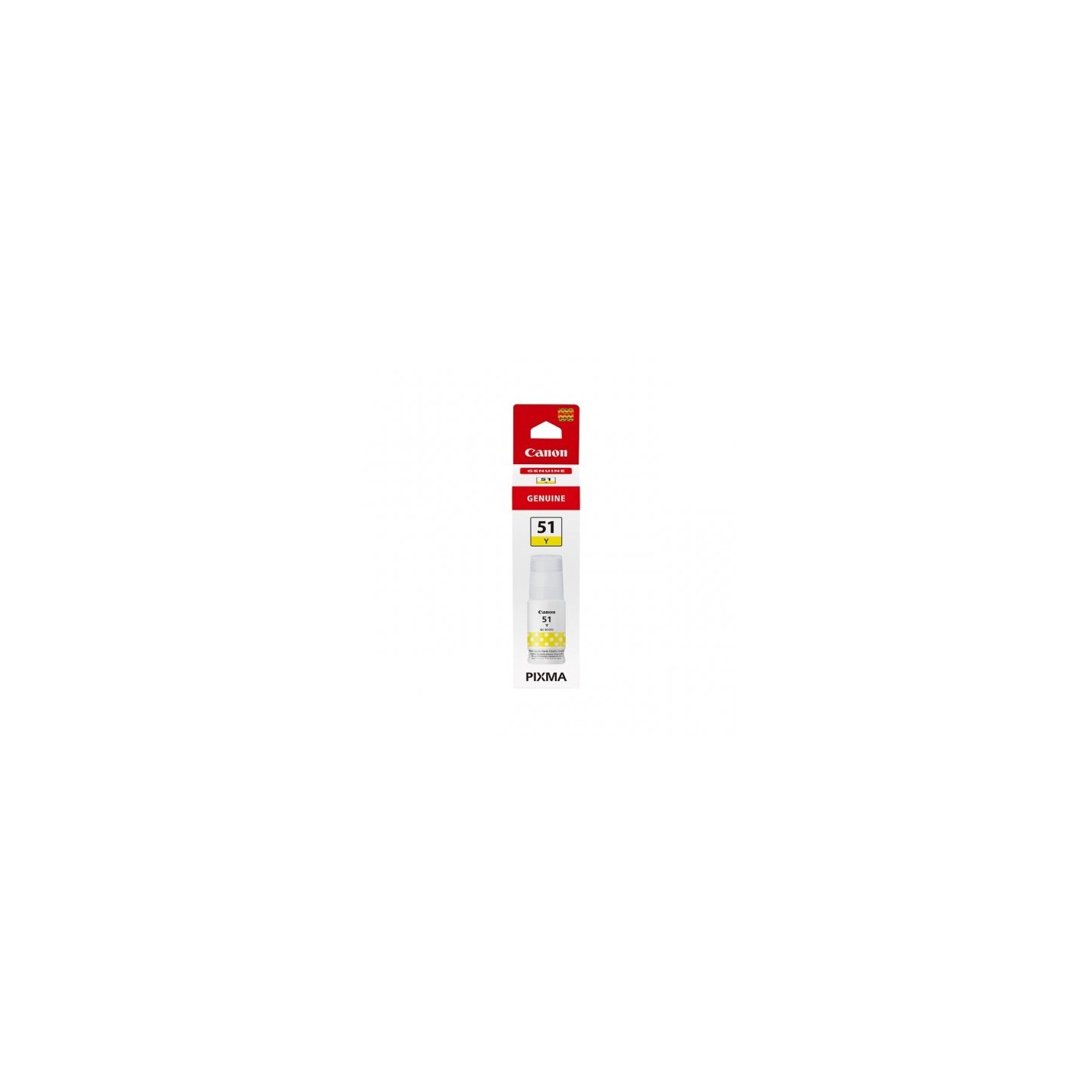Canon 51 - Flacon d'encre authentique GI-51, 4548C001 - Yellow