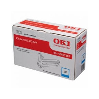 OKI 824 - Tambour authentique 46857507 - Cyan