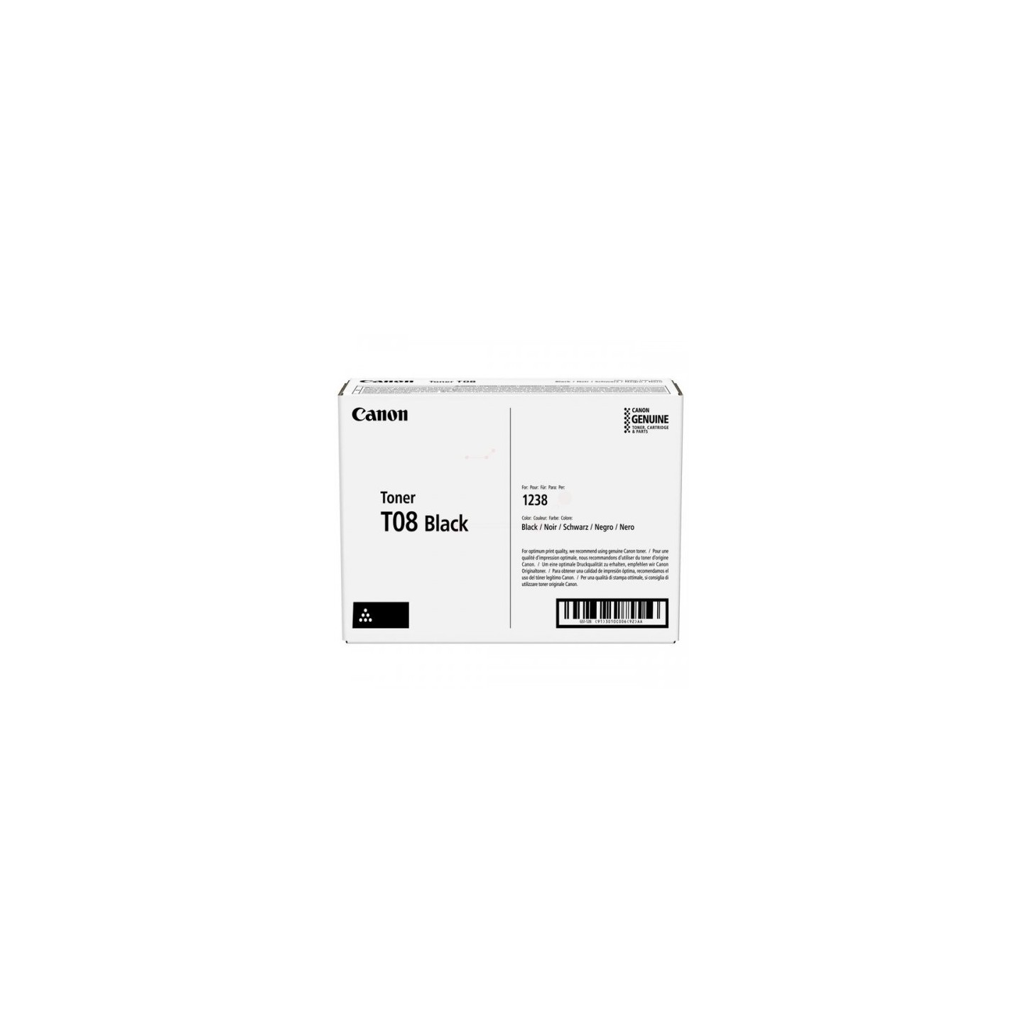 Canon T08 - Toner authentique 3010C006, T08 - Black