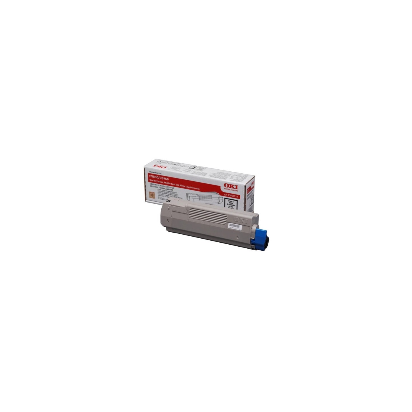OKI 43865724 - Toner authentique 43865724 - Black