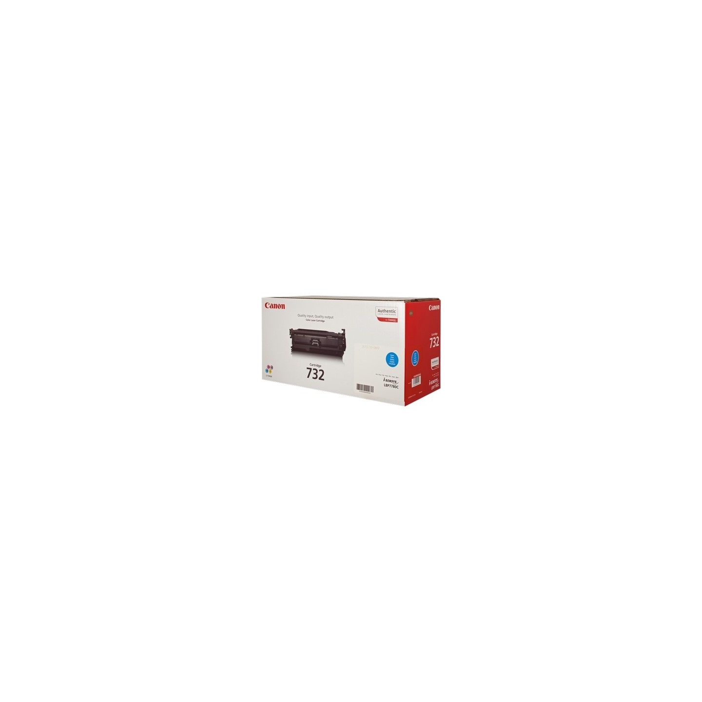Canon 732 - Toner authentique 732C, 6262B002 - Cyan