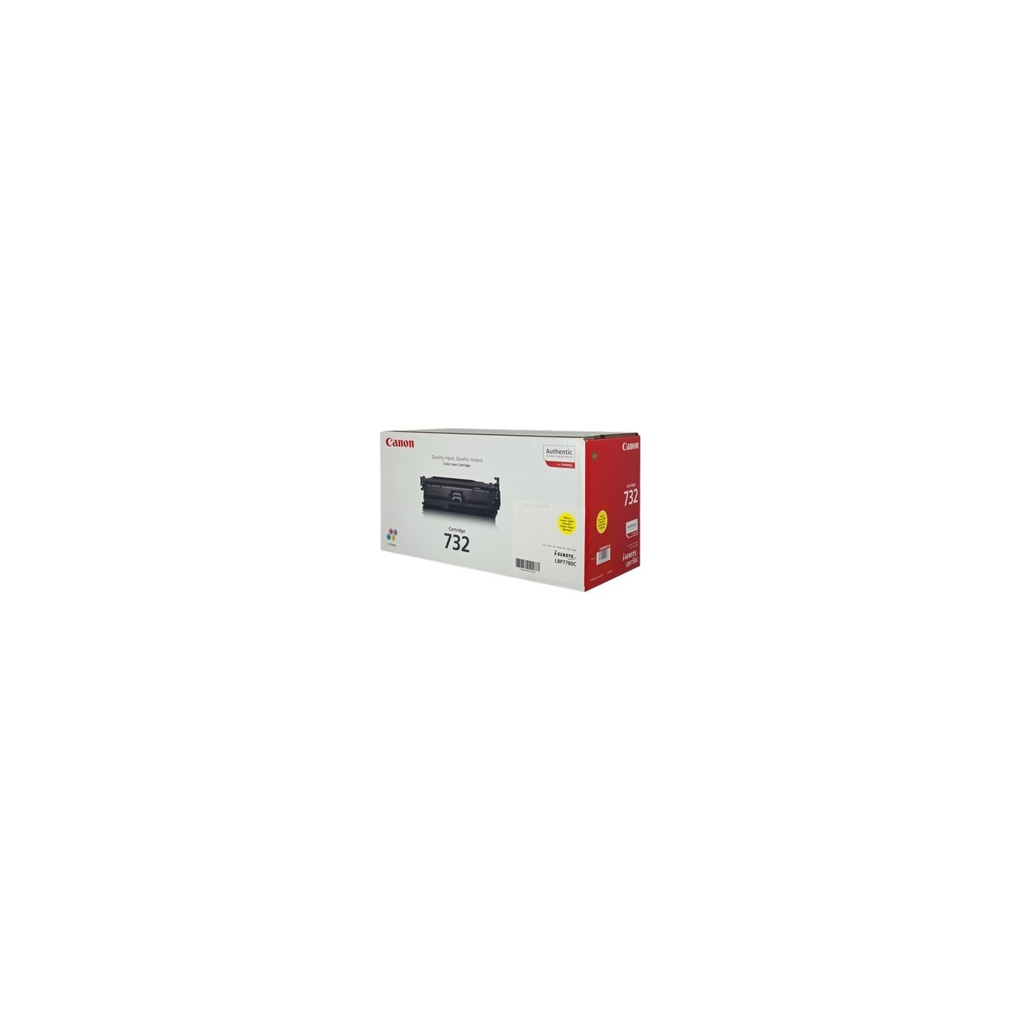 Canon 732 - Toner authentique 732Y, 6260B002 - Yellow