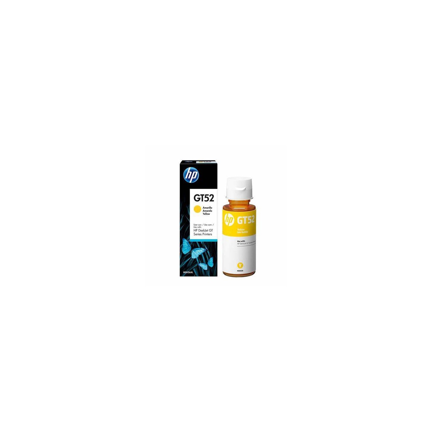 Hp GT52 - Flacon d'encre authentique M0H56AE - Yellow