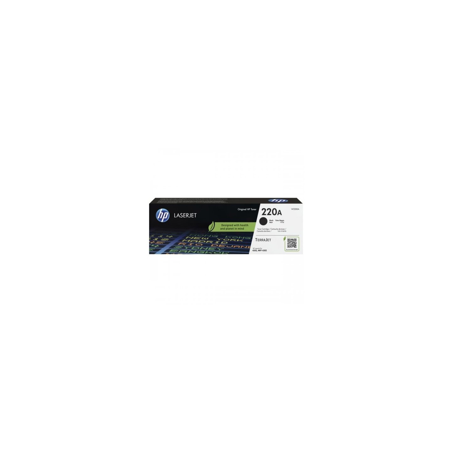 Hp 220A - Toner authentique W2200A, 220A - Black