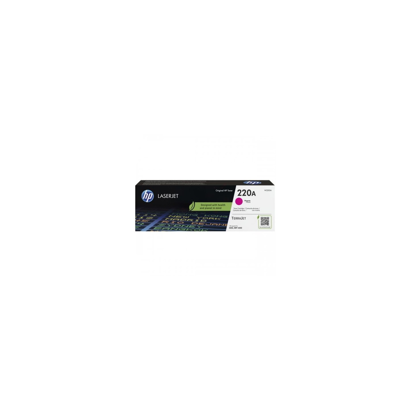 Hp 220A - Toner authentique W2203A, 220A - Magenta