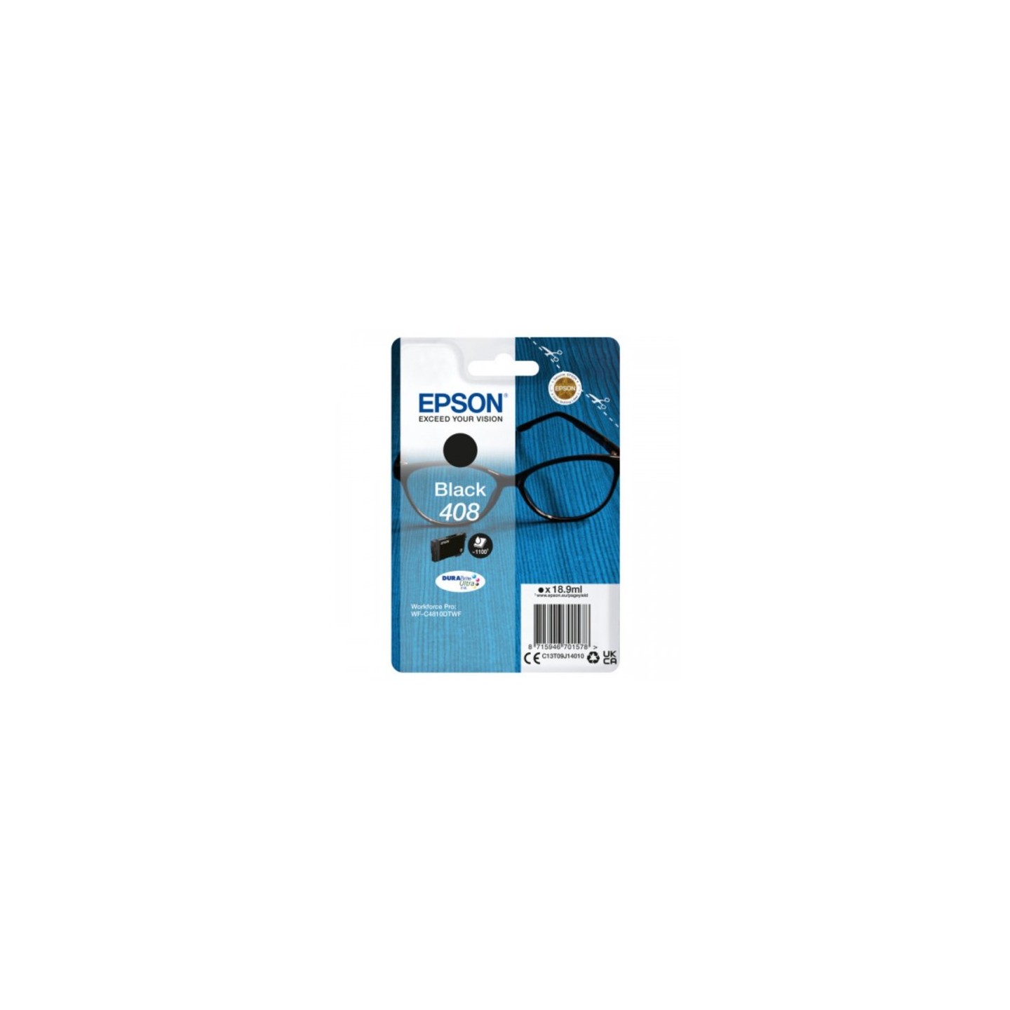Epson E408B Cartouche originale C13T09J14010 - Noir