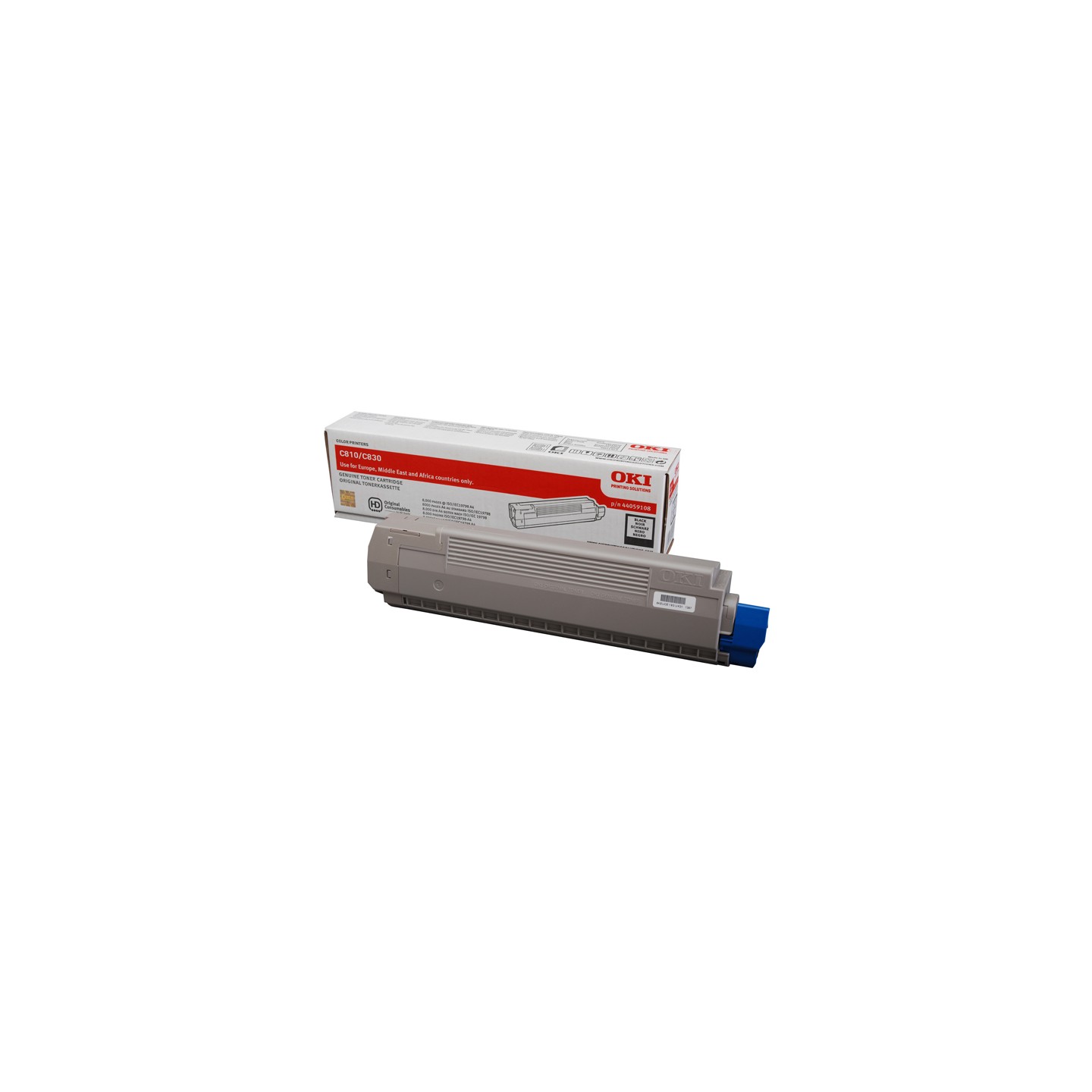 OKI C810 - Toner authentique 44059108 - Black