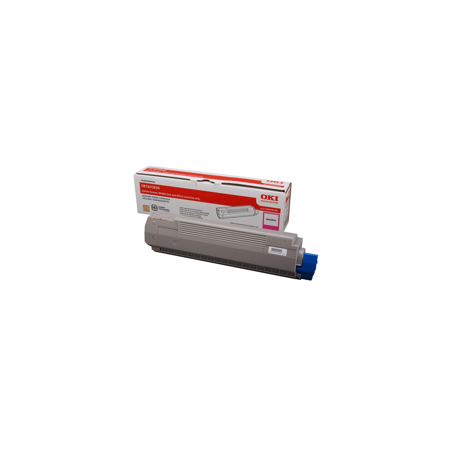 OKI C810 - Toner authentique 44059106 - Magenta