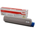 OKI C810 - Toner authentique 44059105 - Yellow