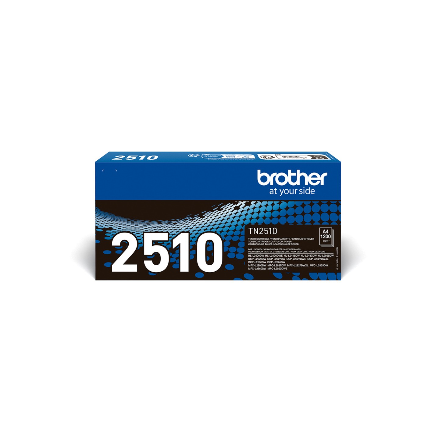 Brother TN-2510 - Toner authentique TN-2510 - Black