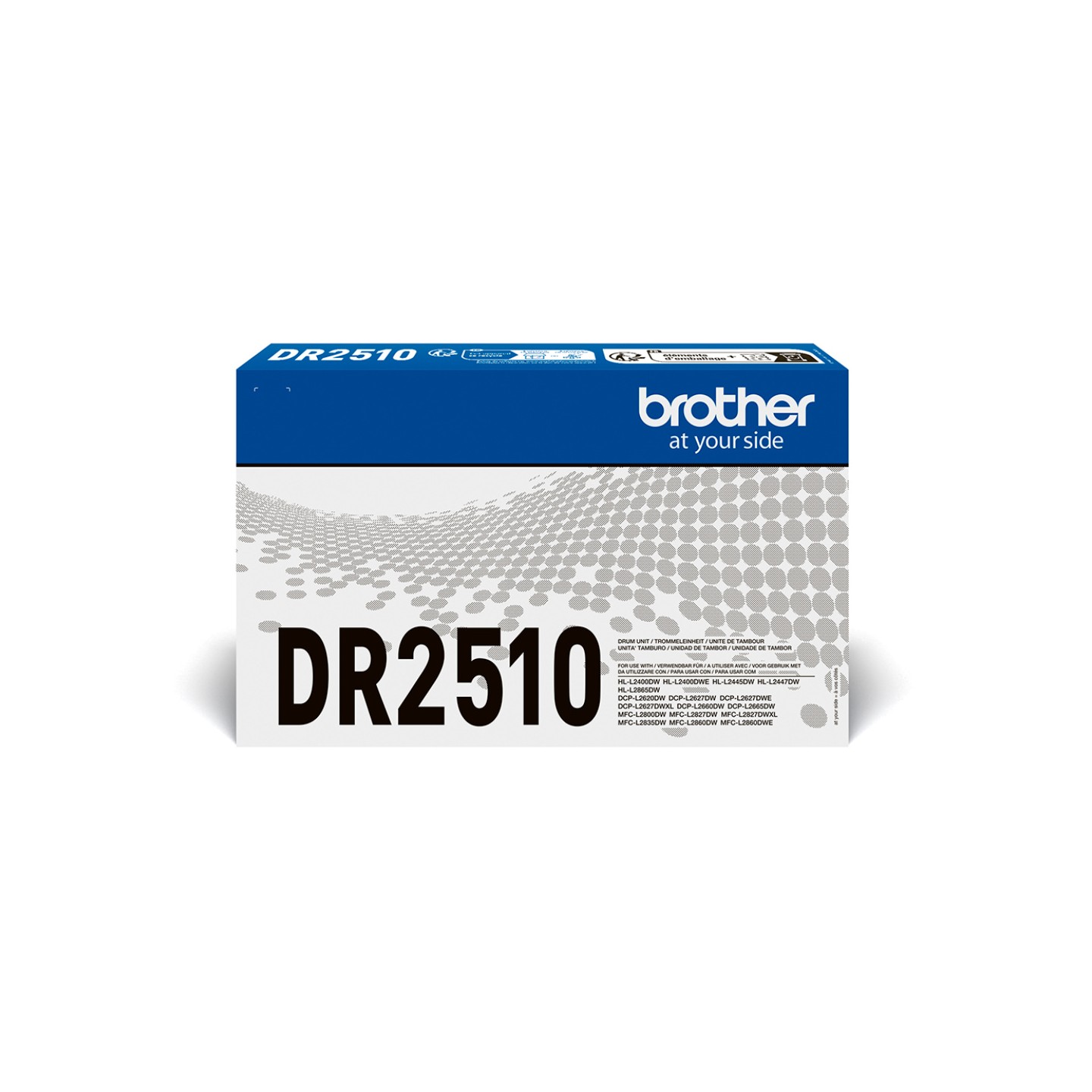 Brother DR-2510 - Tambour authentique DR-2510 - Black