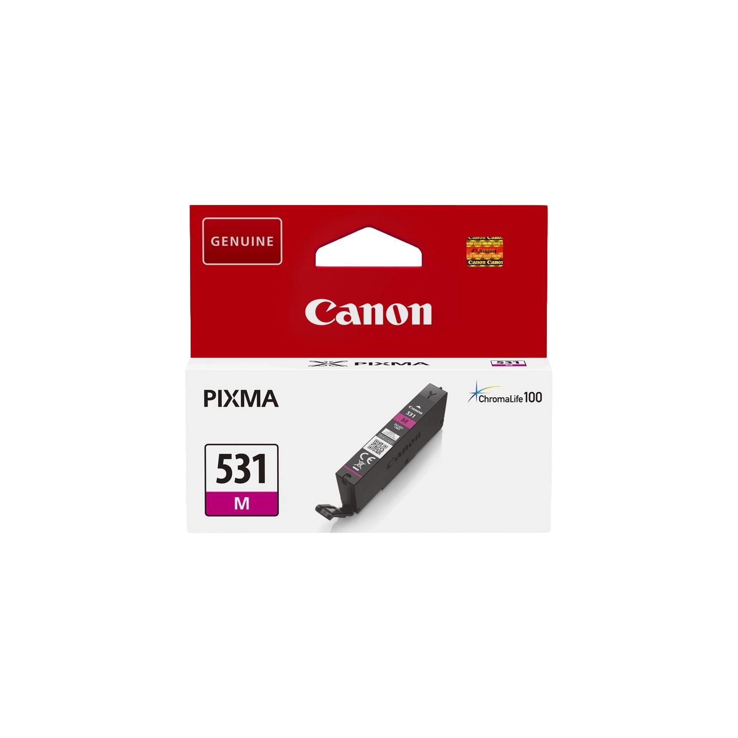 Canon 531 - cartouche jet d'encre authentique CLI-531Y, 6121C001 - Yellow