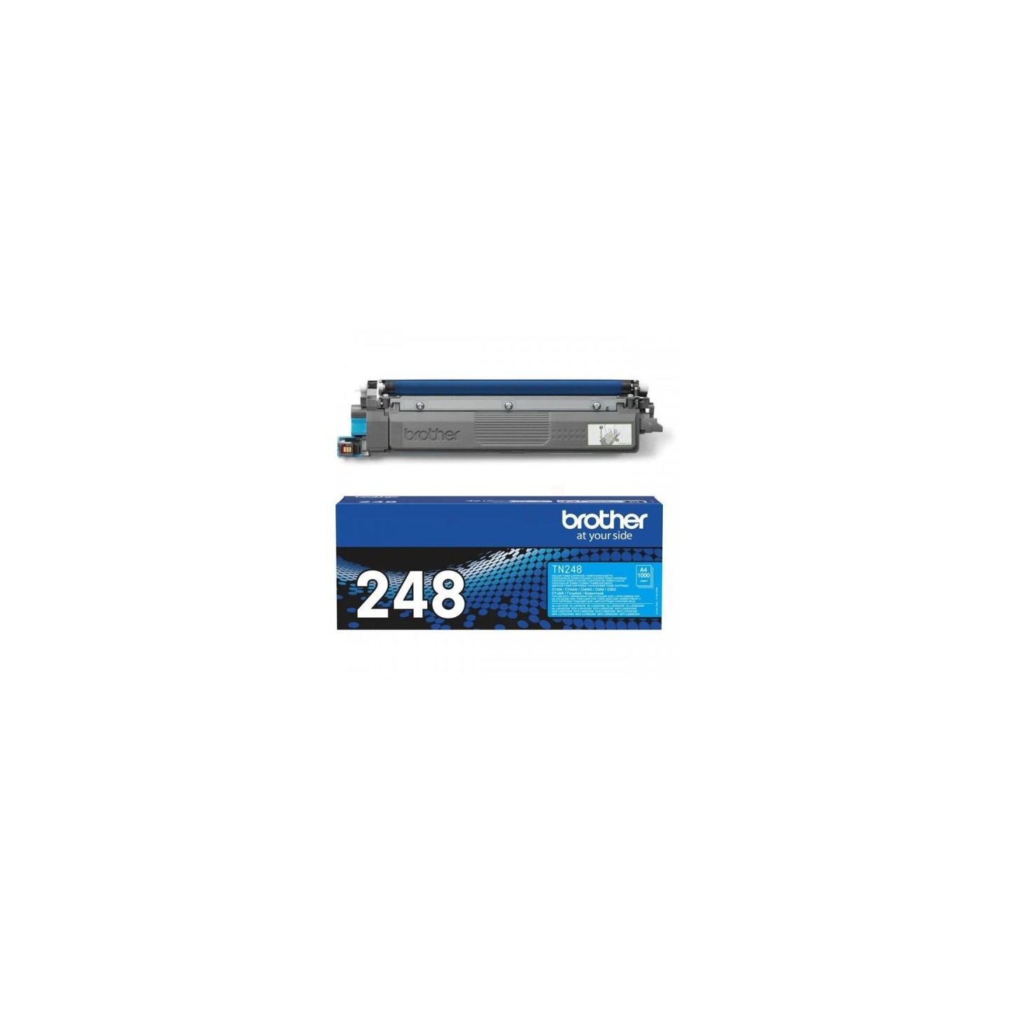 Brother TN-248C - Toner authentique TN-248C - Cyan