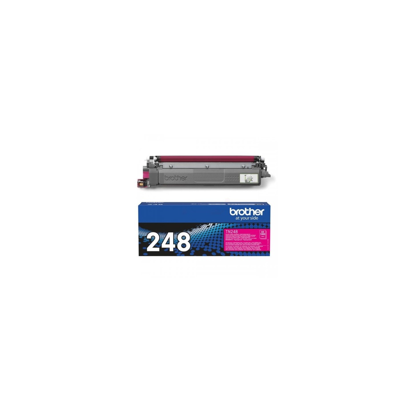 Brother TN-248M - Toner authentique TN-248M - Magenta