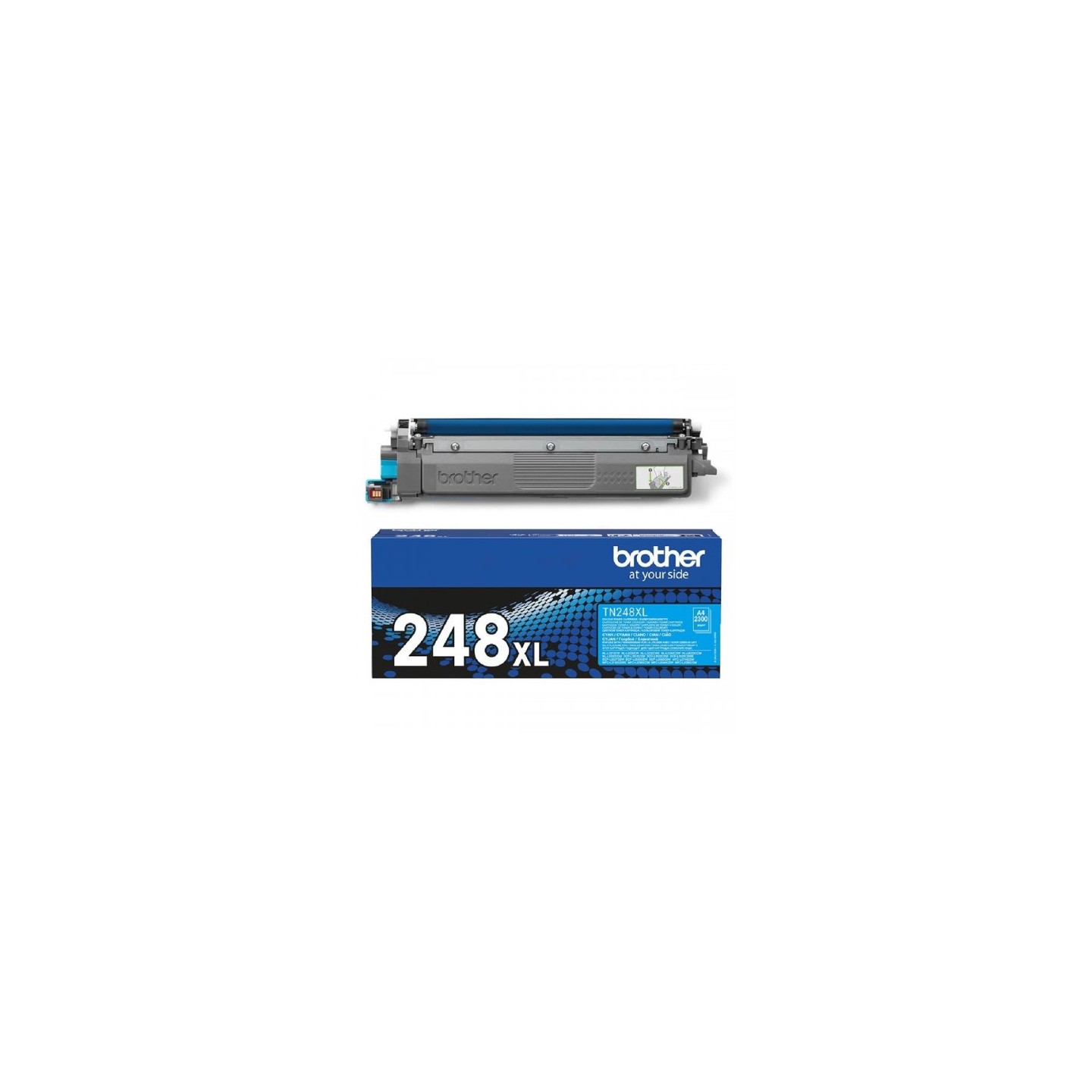 Brother TN-248XLC - Toner authentique TN-248XLC - Cyan