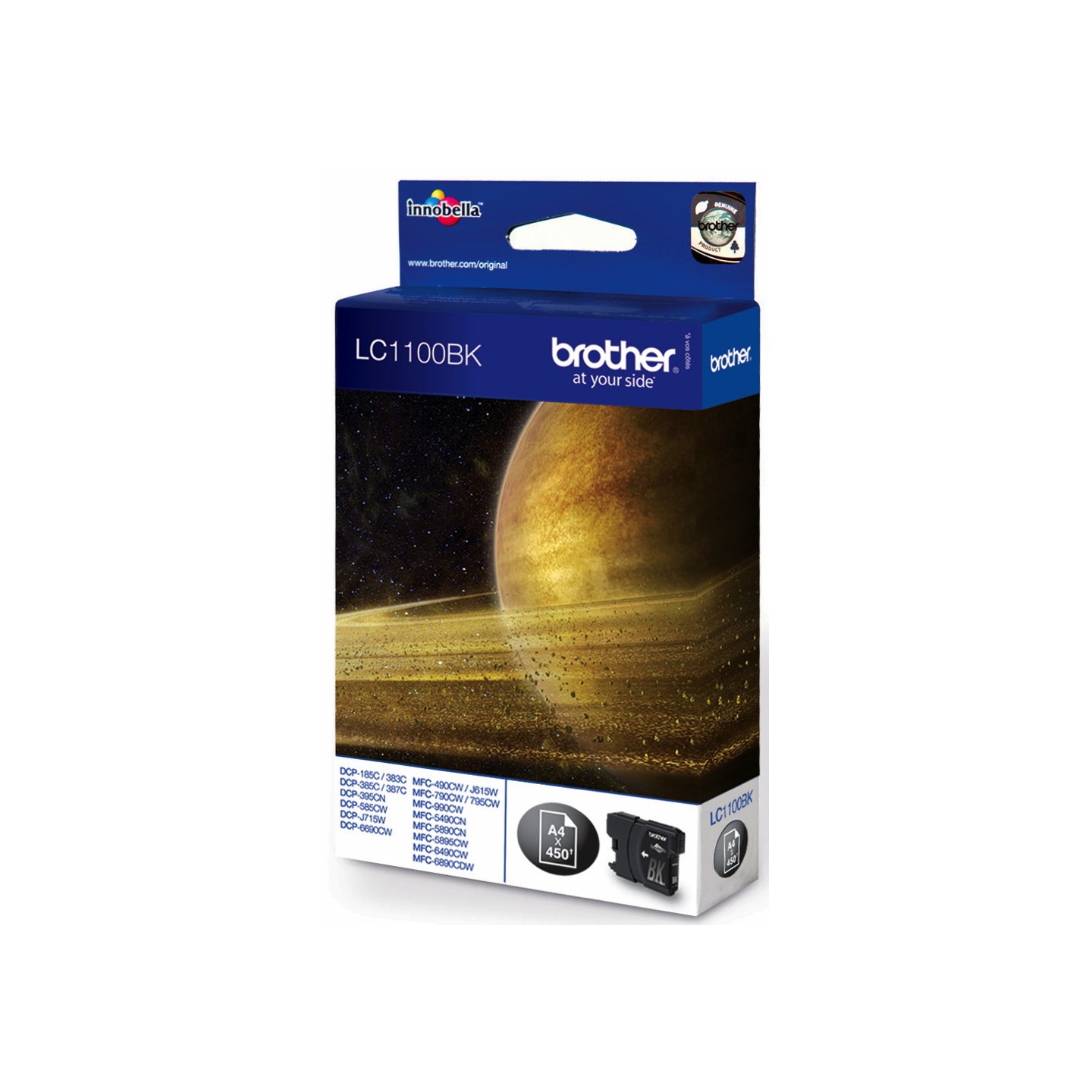 Brother B1100B Cartouche originale LC1100B - Noir