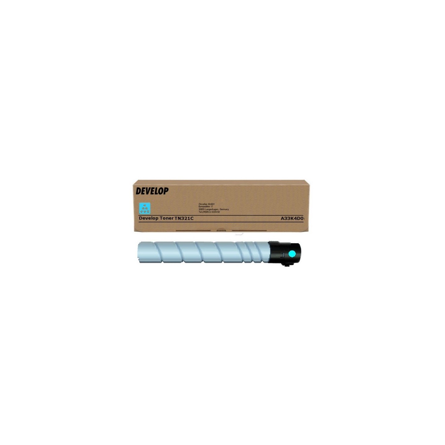 Toner authentique Develop A33K4D0 - Cyan