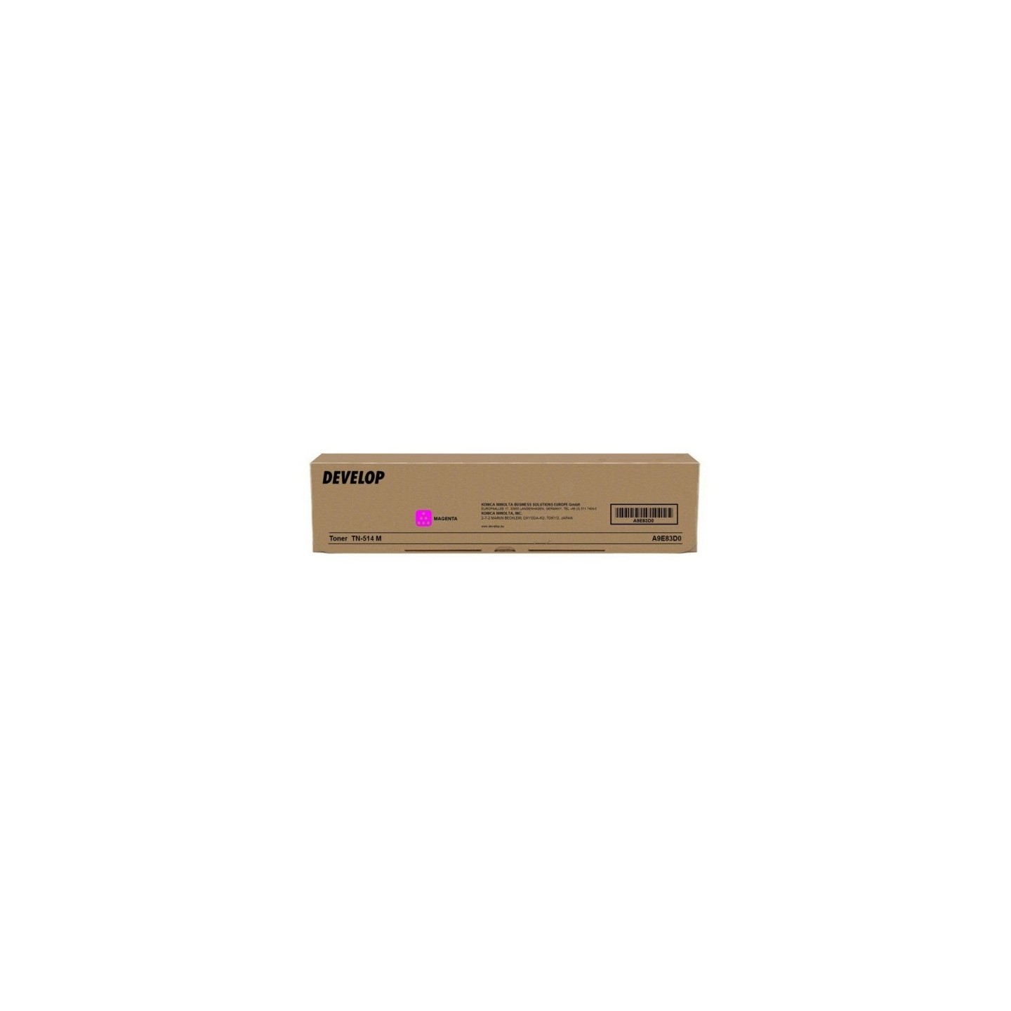 Toner authentique Develop A9E83D0 - Magenta