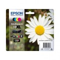 Epson E1816 Pack x 4 original C13T18164012 - Noir Cyan Magenta Jaune