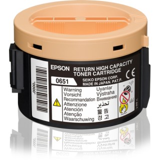 Toner authentique Epson C13S050651 - noir