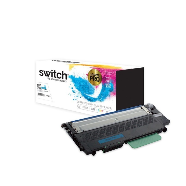 SWITCH Toner 'Gamme PRO' compatible avec CLTC404SELS - Cyan