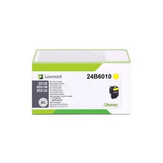 Toner authentique Lexmark 24B6010 - Jaune