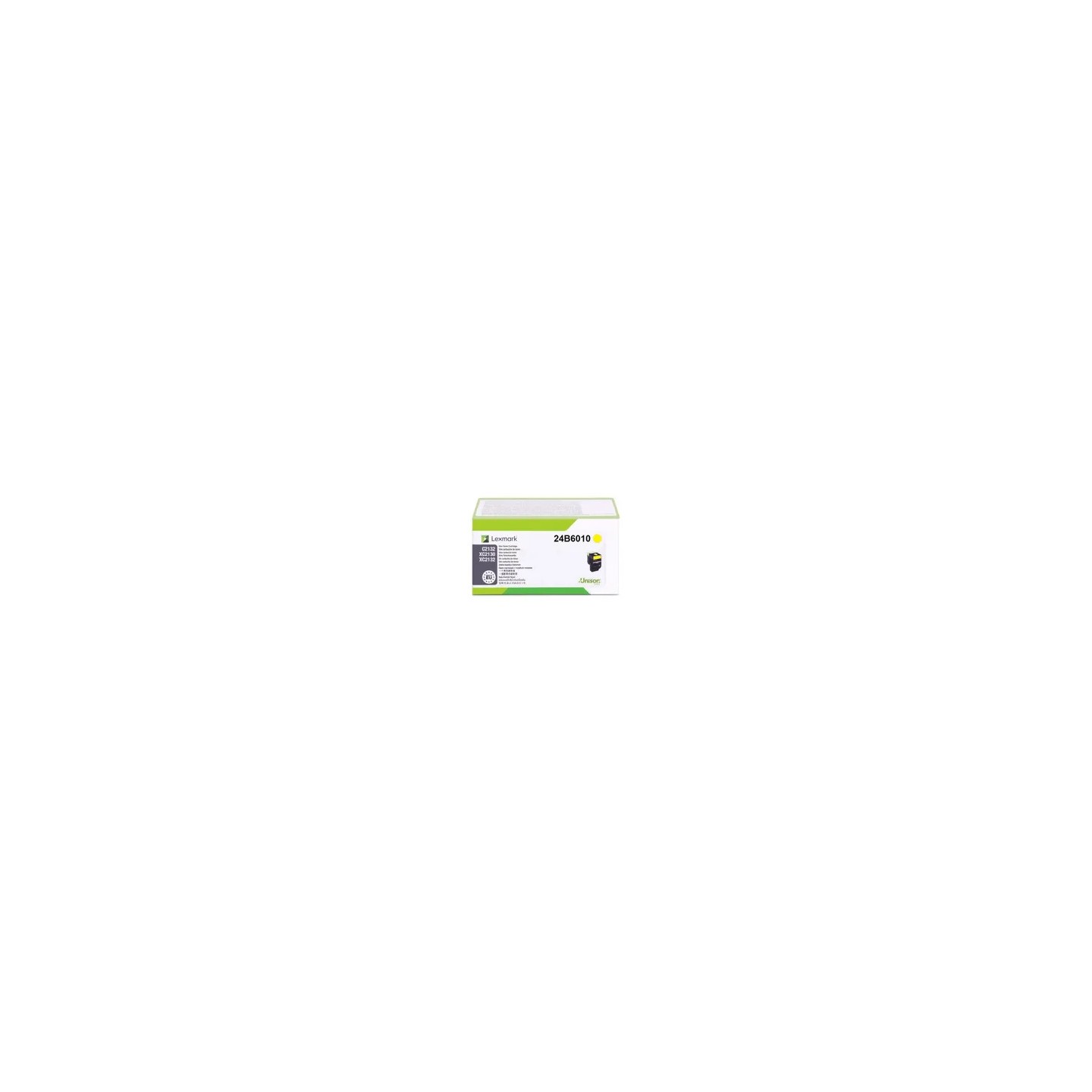 Toner authentique Lexmark 24B6010 - Jaune