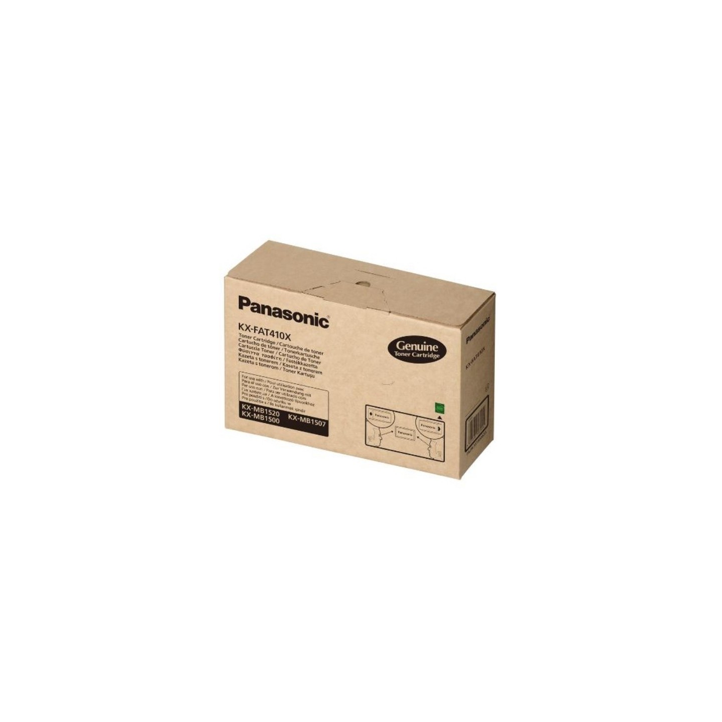 Toner authentique Pantum KXFAT410X - Noir