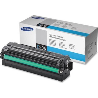 Toner authentique Samsung CLTC506LELS, SU038A - Cyan