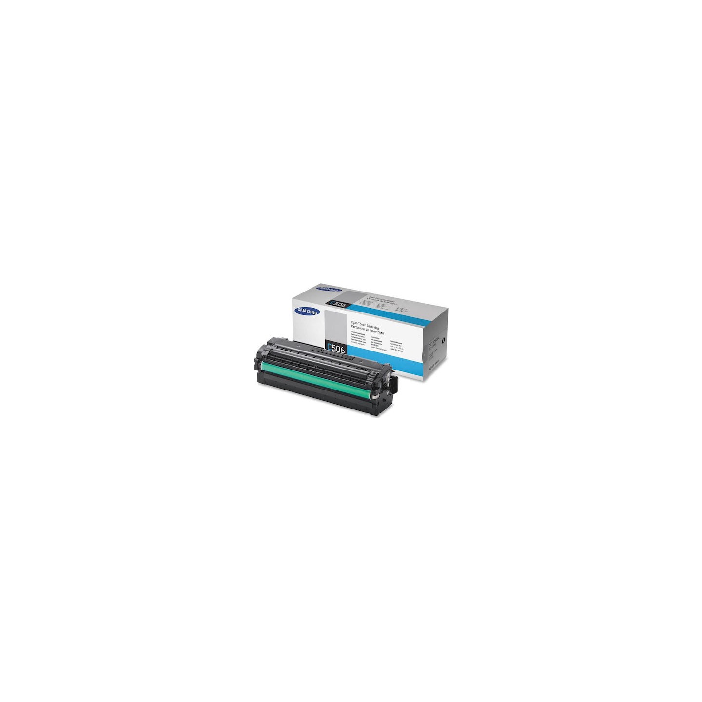 Toner authentique Samsung CLTC506LELS, SU038A - Cyan