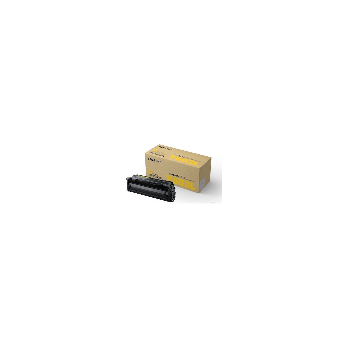 Toner authentique Samsung CLTY603LELS, SU557A - Jaune