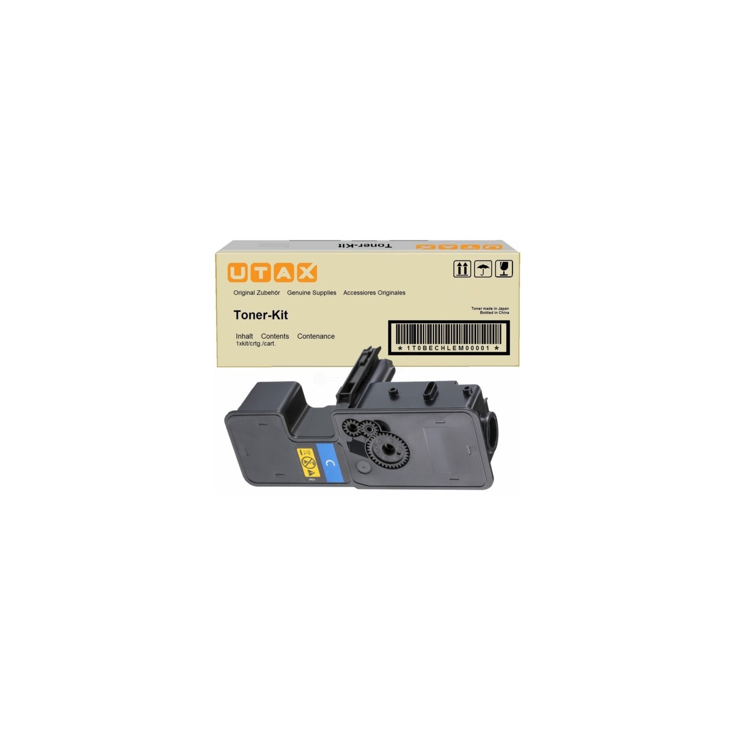 Toner authentique Utax PK5015C - Cyan