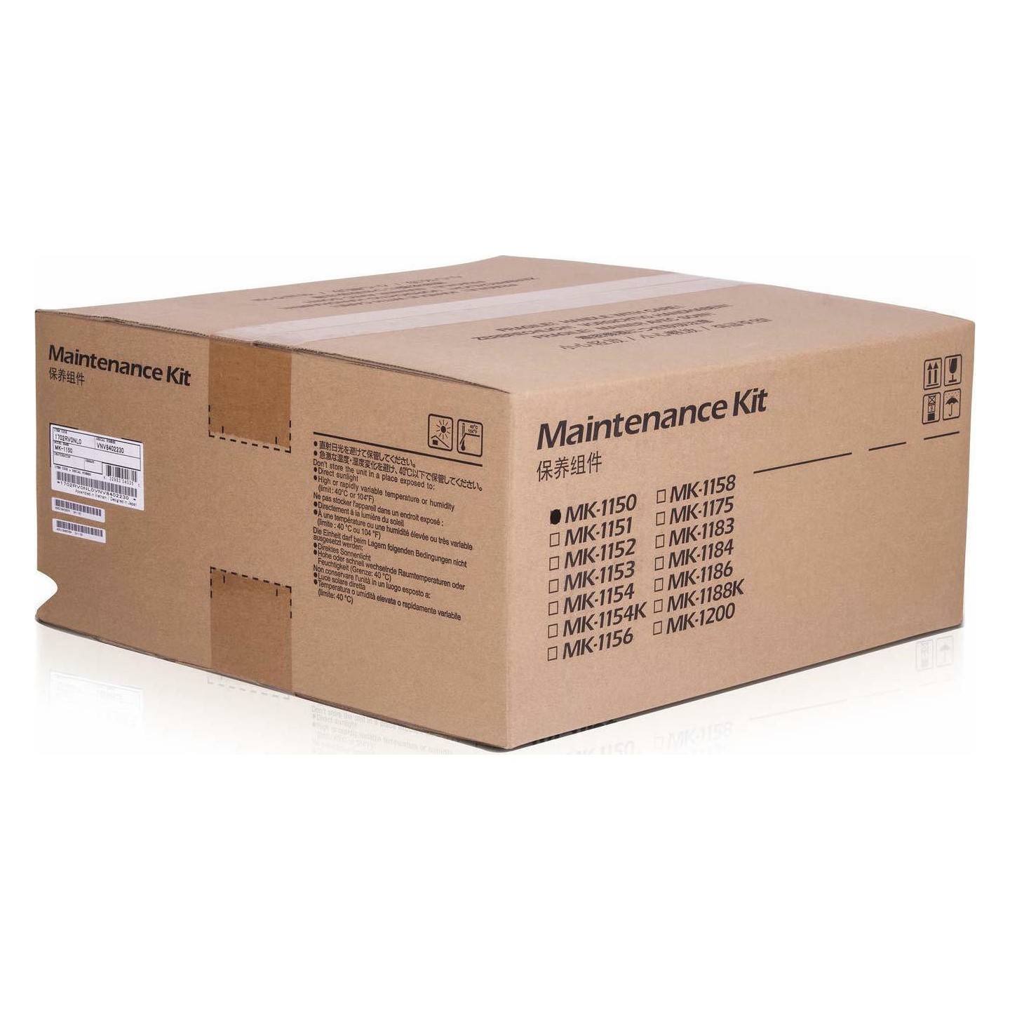 Kit de maintenance authentique Kyocera Mita MK-1150, 1702RV0NL0