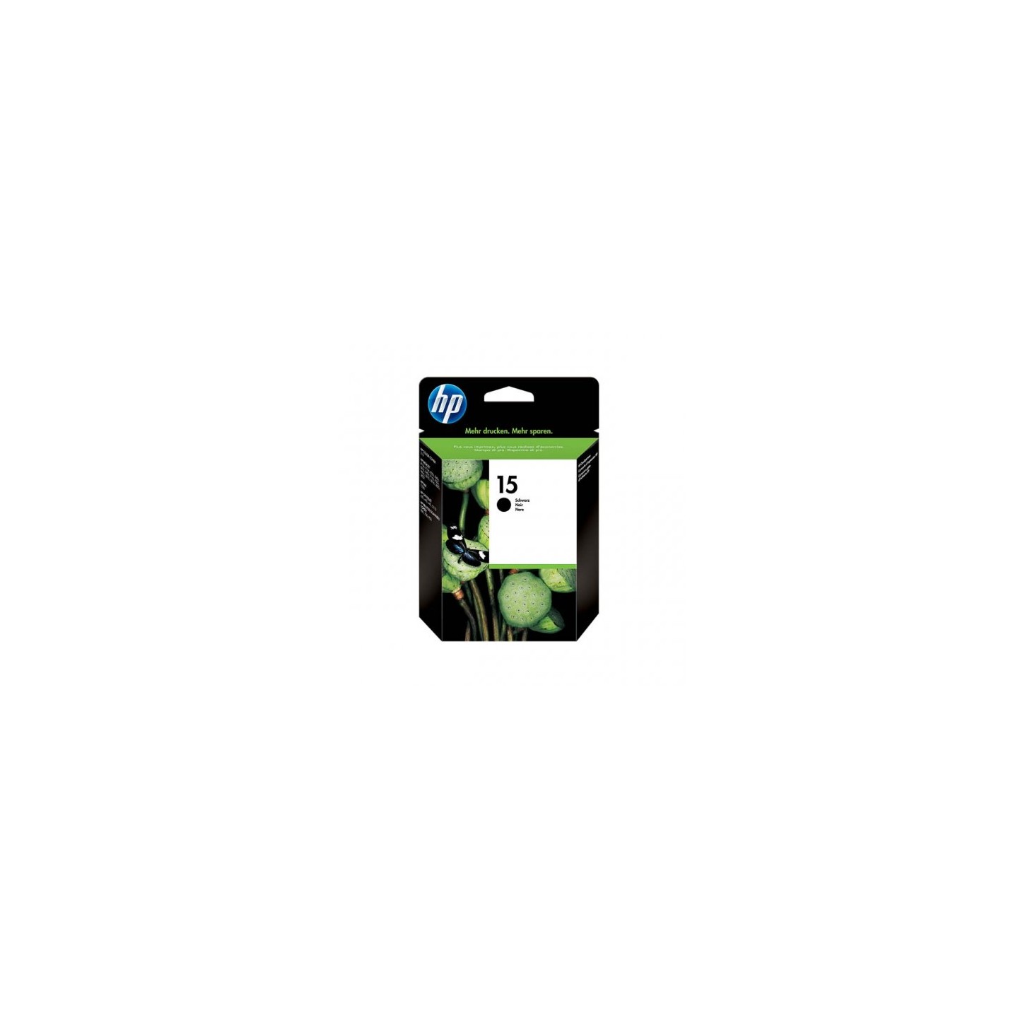 hp H15 Cartouche originale C6615DE - Noir