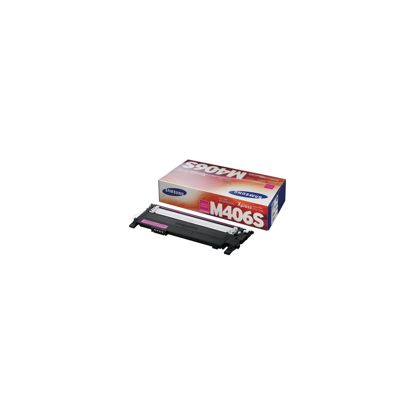 Toner authentique Samsung CLT-M406SELS - Magenta