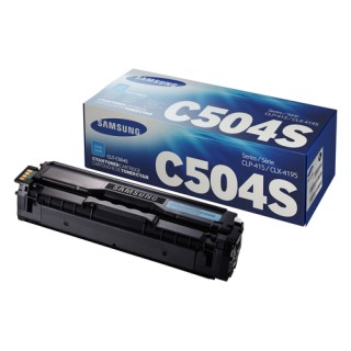 Toner authentique Samsung CLTC504SELS - Cyan