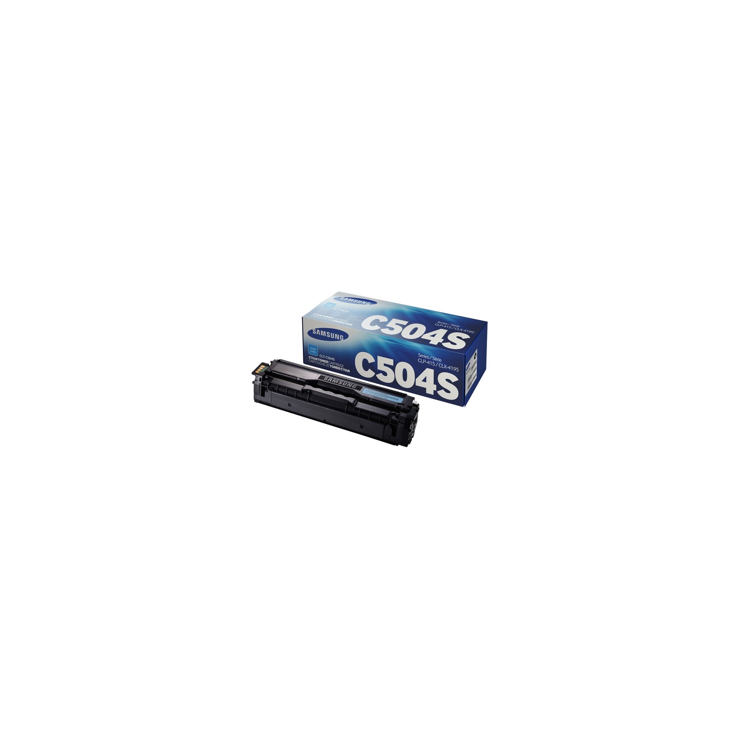 Toner authentique Samsung CLTC504SELS - Cyan