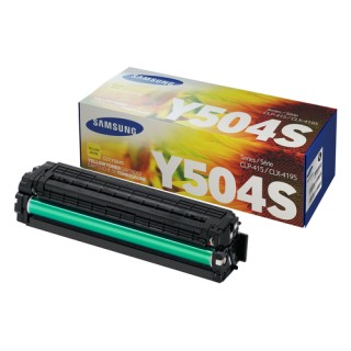 Toner authentique Samsung CLTY504SELS - Jaune