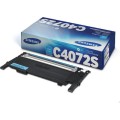 Toner authentique Samsung CLT-C407S, C4072S, C4073S - Cyan