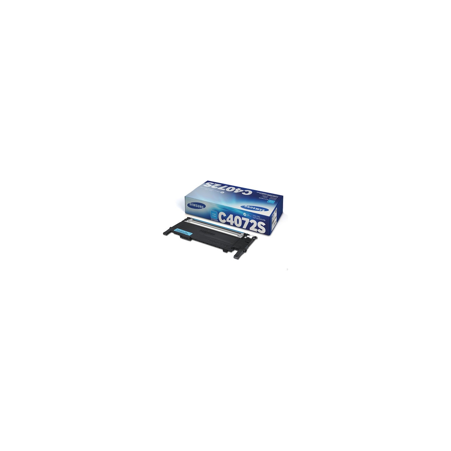 Toner authentique Samsung CLT-C407S, C4072S, C4073S - Cyan