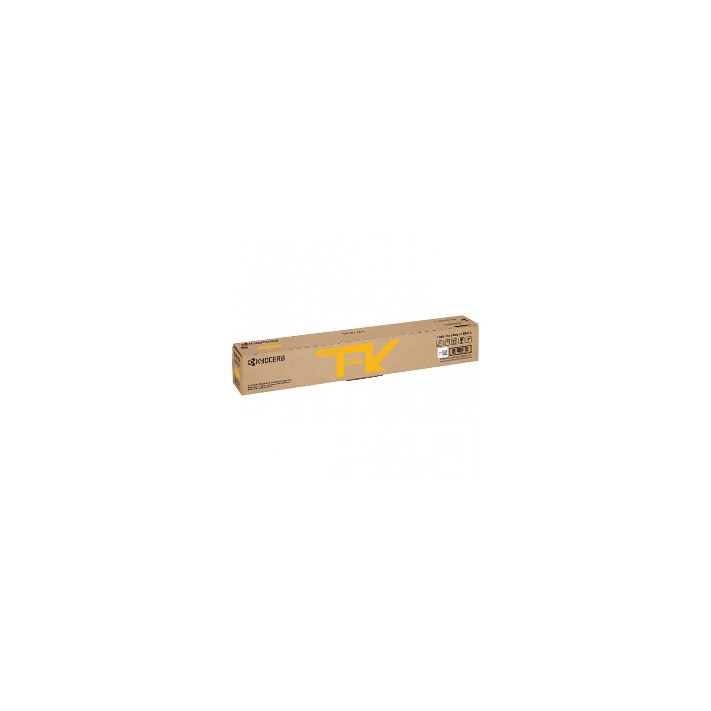 Kyocera Mita TK-8115 - Toner authentique 1T02P3ANL0, TK-8115 - Yellow
