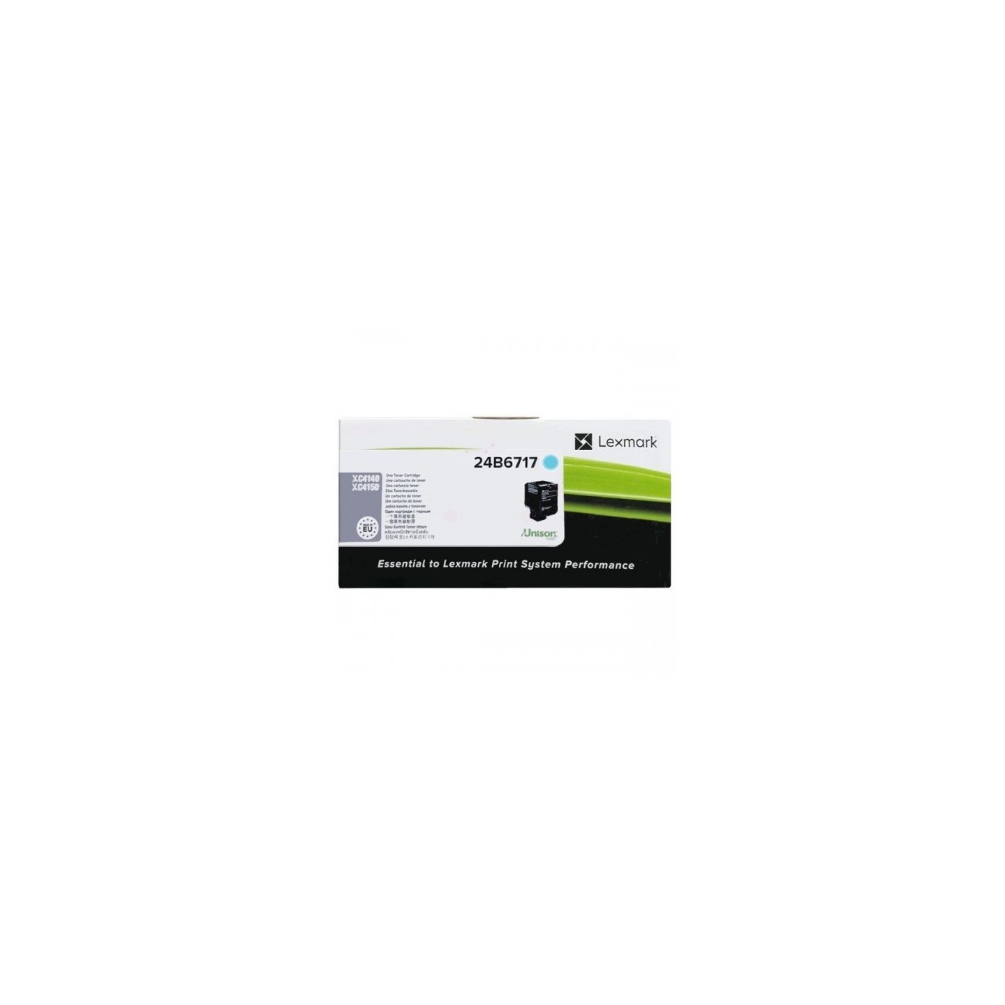 Lexmark 24B6717 - Toner authentique 24B6717 - Cyan