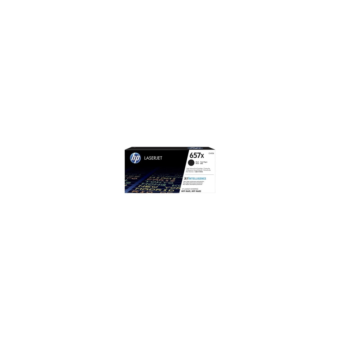 Hp 657X - Toner authentique CF470X, 657X - Black