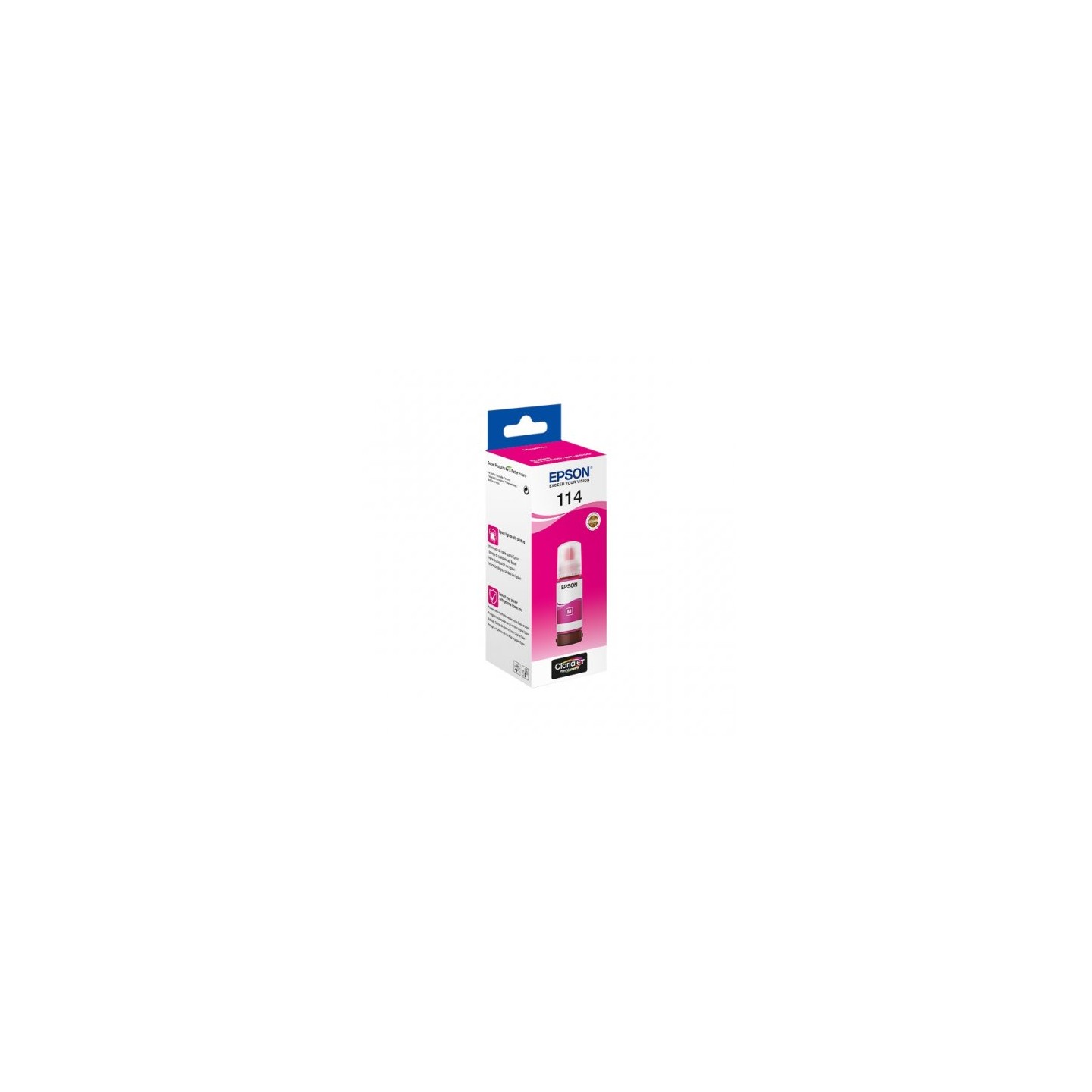 Epson 114 - Flacon d'encre authentique C13T07B340 - Magenta