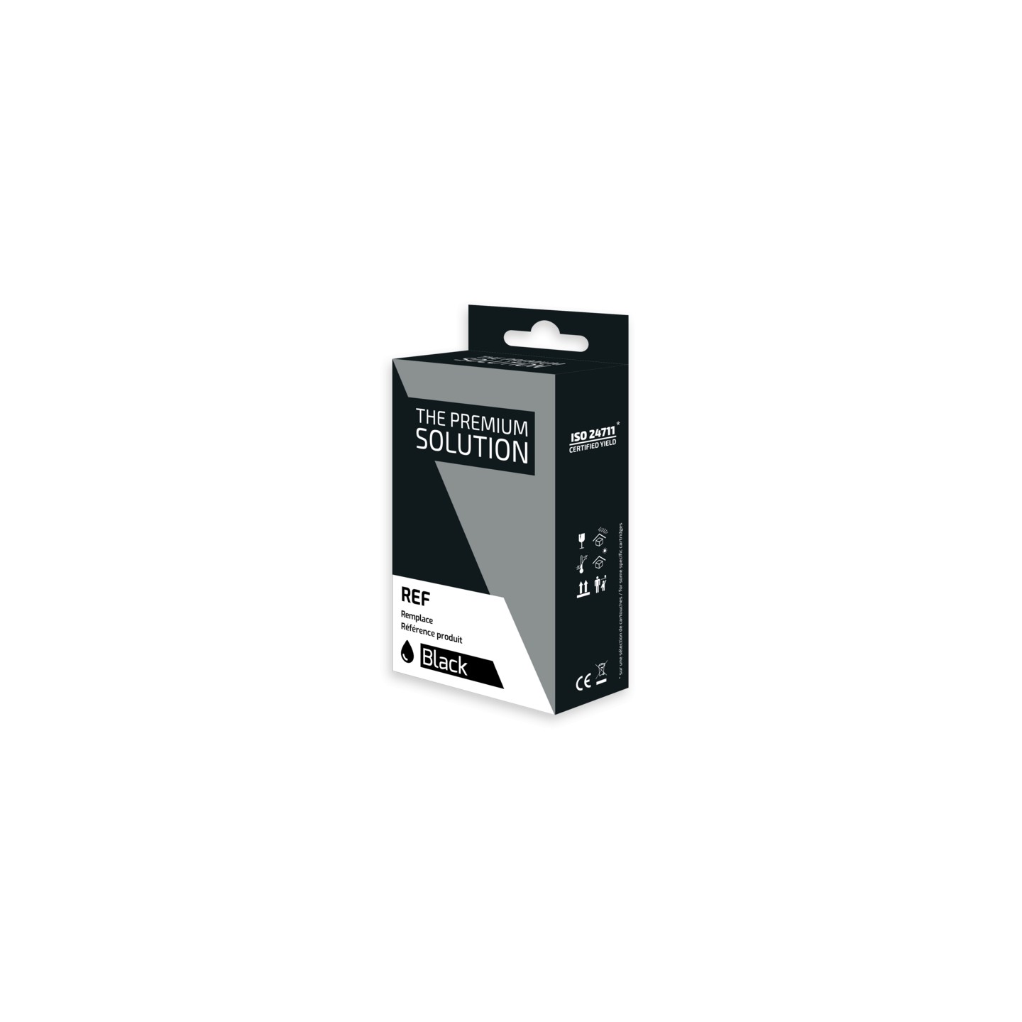 TPS Pack x 6 compatible avec Epson T0511 - noir
